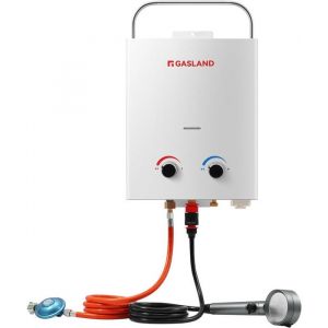 GASLAND AS132-DE Chauffe-eau Gaz portables A+ 5L/min Chauffe-eau instantan&eacute;s au gaz propane/butane 50mbar