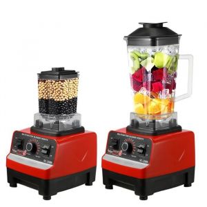 Blender multifonction professionnel - 2000 W - 15 vitesses - 2 en 1 - 2 L - Avec 6 lames en acier inoxydable - Robot culinaire