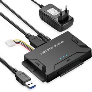 USB Disque Dur Adaptateur USB 3.0 vers IDE SATA Cable USB 1m pour 2.5 3.5 IDE SATA HDD SSD