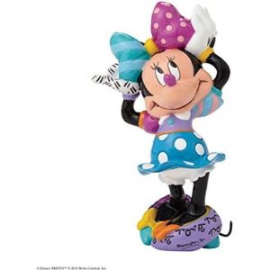 Figurine - Enesco - Minnie Mouse - 8 cm - R&eacute;sine Peinte &agrave; la main - Multicolore