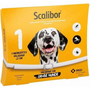 Collier Scalibor 65 cm collier anti-puces et anti-parasites PIPETTE ANTIPARASITAIRE