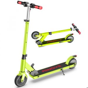 Trottinette &Eacute;lectrique Enfants Et Adolescents 6-16 AnsPliableVitesse Et Hauteur R&eacute;glablesVitesse max 18 km/h5Ah150W - Vert