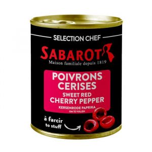 Poivrons cerises &agrave; farcir 320g Sabarot
