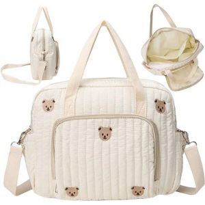 Sac &agrave; dos &agrave; langer grande capacit&eacute; - 35 x 10 x 28 cm - Sac &agrave; langer portable et l&eacute;ger - Avec poign&eacute;e et bandouli&egrave;re - Id&eacute;al pour