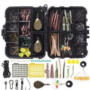 kit de p&ecirc;cheKit daccessoires de p&ecirc;cheLeurres de p&ecirc;cheavec bo&icirc;te de p&ecirc;chepour la carpe de saumon dor&eacute; &agrave; la truite basse252pcs