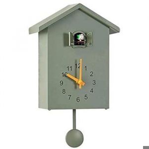 Horloge murale moderne à coucou inspirée du chant des oiseaux pour salon chambre denfant cuisine bureau décoration