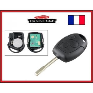 cl&eacute; t&eacute;l&eacute;commande vierge compatible FORD TRANSIT FOCUS MONDEO FIESTA KA CONNECT