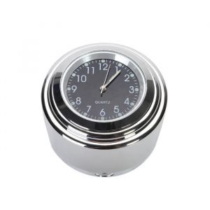Montre Moto TKOOFN Guidon Horloge 7-8 1 Thermom&egrave;tre Motorcycle Pour Harley Honda