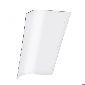 Clanmacy Auvent de Porte Marquise en PET Auvent de Porte et Fenêtres 40 x 80 cm Montage encastrée MARQUISE - AUVENT POUR PORTE