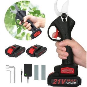 S&eacute;cateur &eacute;lectrique sans Fil Brushless1200w Coupe branche electrique Professionnel S&eacute;cateur Lame Pour Les JardinsBranches
