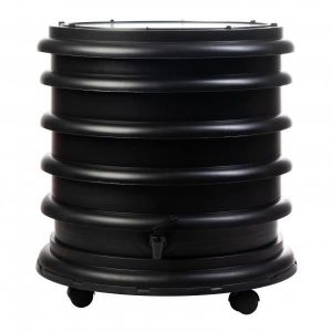 WORMbox Lombricomposteur 3 Plateaux Noir  48 litres  Compostez Vos déchets Les vers de Terre produisent du lombricompost