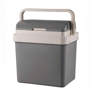 Glacière Électrique portable 21 Litres 12V / 220 - 240V Voiture et Camping Briebe CF1151 50W Gris 00980