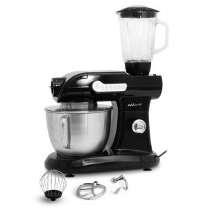 Robot Pétrin Multifonction Kitchencook Evolutionb+ Noir - 5L - 1000W - Blender en verre inclus