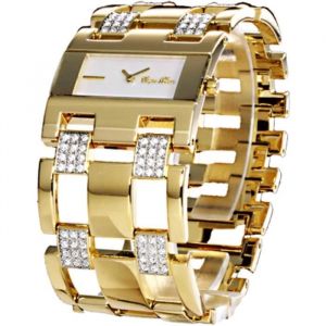 MONTRE FEMME Carpe Diem - Hemera Plaqu&eacute;e or avec Zirconium