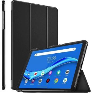 Coque &Eacute;tui pour Lenovo Tab M10 FHD Plus (2nd Gen) 10.3 inch TB-X606F PU Cuir Coque avec Support Housse de Protection - Noir