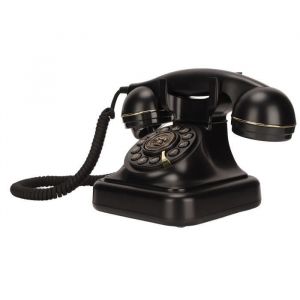 Fangming-téléphone fixe rétro Téléphone Fixe Vintage Bouton Disque Rétro Filaire Téléphone Vintage Téléphone à video detachee