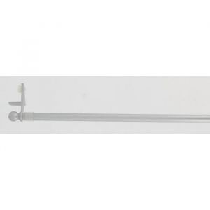 Tringle à rideaux - Marque - Modèle - Extensible 50-80cm - Autobloquante - Gris