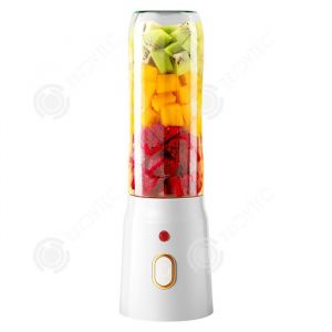 INN Petit extracteur de jus vertical rechargeable 500ml presse-agrumes sans fil portable mini blender blender smoothie pour voyages