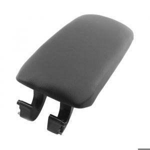 Couvercle de remplacement pour accoudoir de console centrale en cuir noir 8P0864245P pour Audi A3 2003-2012 modèle : cuir noir 70