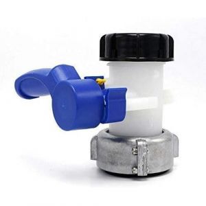 Adaptateur universel IBC - Vanne papillon - Cuve 1000 litres - Robinet IBC 75 mm - Robinet à clapet DN50