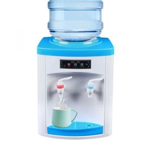 Distributeur dEau (Blanc & Bleu) - Distributeur dEau Chaude et Froide - Distributeur dEau Chaude et Froide - 8 ℃-90 ℃ - Sans