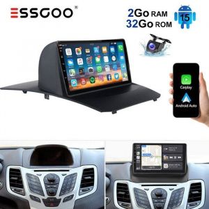 Autoradio St&eacute;r&eacute;o 2din - ESSGOO - Ford Fiesta MK6 2008-2016 - Android - GPS - Carplay - 2+32G