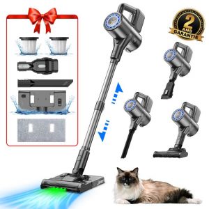 VersLife S7PLUS Aspirateur Balai sans Fil avec Fonction Nettoyage 2 en1 Aspirateur sans Fil Puissant 35Kpa avec 40 Min dAutonomie