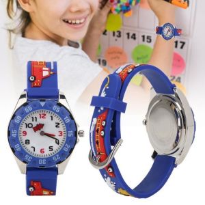 GUE Montre Garcon pedagogique Montre denfant Montre Enfant Apprentissage Temps Enseignant En Stock GU345
