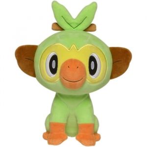 Peluche - CHARACTER OPTIONS - Grookey - 8 pouces - Pokémon Sword & Shield - Vert