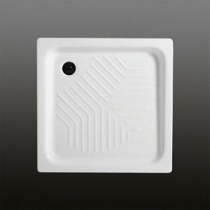 RECEVEUR DE DOUCHE CLASSIQUE EN C&Eacute;RAMIQUE 70X70 CM