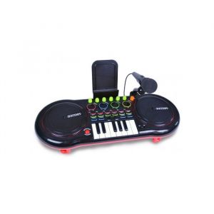 Clavier DJ Mixer 13 touches avec microphone Bontempi - Table de mixage enfant - Jouet musical