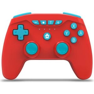 Manette Pro - SUPERTECH - Nintendo Switch - Bluetooth - Rouge - Vibration
