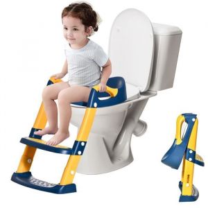 Réducteur de WC Antidéparant - REDUCTEUR DE TOILETTES - Siège de Toilettes Enfant Confortable Pliable