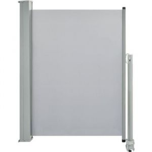 Paravent Extérieur multifonctionnel HOME - Brise-Vue - Auvent latéral rétractable de patio 100x300 cm Gris10450
