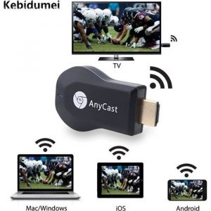 R&eacute;cepteur-d&eacute;codeurcl&eacute; de recopie TV sans fil WiFi r&eacute;cepteur Dongle TV compatible HDMI M2 pour Airplay Android [F845645283]