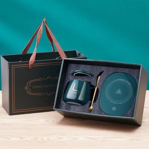 Tasse à température constante 55 degrés tapis de tasse chaude tasse chauffante intelligente tasse chauffante automatique pour