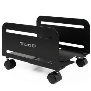 Support au Sol - TooQ - UMCS0004-B - Métal - Roulettes - Charge 10 Kg - Noir