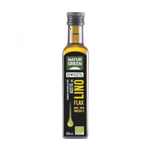 NATURGREEN - Huile de lin bio 250 ml de huile