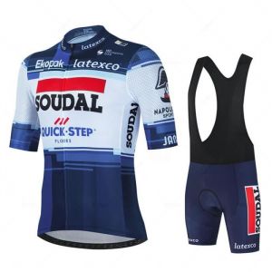 Maillot de cyclisme - Soudal - Quick Step - Respirant - Manches courtes - VTT