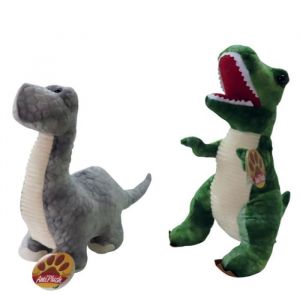 Peluche - AMI PLUSH - Dinosaure - 45 cm - Noir - Mixte