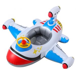 Bébé Anneau de Natation Bouee Bebe Anneau de Natation pour Avion Bouee Gonflable Bebe Piscine pour Enfants 1-6 Ans