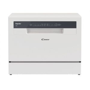Mini lave-vaisselle - CANDY - CP6E51LW - 6 couverts - 51 dB - Blanc