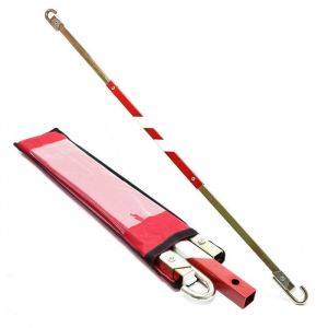 Wiltec Barre de remorquage - 1800 x 35 x 35 mm / jusqu&rsquo;&agrave; 25 tonnes - Dispositif de remorquage tractage - Traction automobile pour S