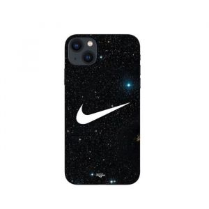Coque - Nike - Iphone 13 - Galaxie &eacute;toil&eacute;e - Souple - Noir