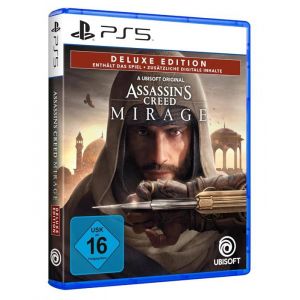 Jeu Vidéo - Ubisoft - Assassins Creed Mirage Deluxe Edition - Aventure - PS5 - Blu-Ray