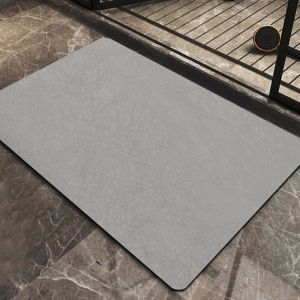 TRAHOO-Tapis de Bain Antid&eacute;Rapant Salle de Bain Absorbant 40x60CM Tapis Salle de Bain Diatomite Doux Tapis Douche S&eacute;Chage [J140]