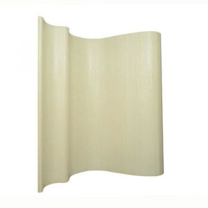 Paravent bambou coloris blanc Hauteur 200 x Profondeur 250 cm