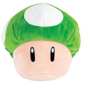 Figurine en peluche - SUPERMARIO - Mario Kart - 1 UP Pilz - Vert/Blanc - 100% Polyester
