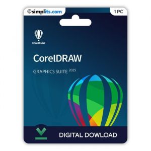 CorelDRAW Graphics Suite 2025 - Activation Perpétuelle - À télécharger - 1 MAC - Non compatible Windows