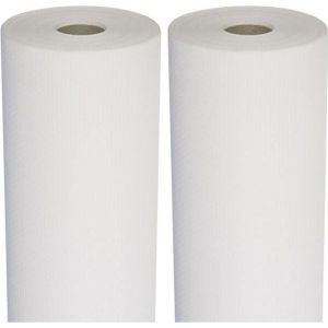 Lot de 2 toiles de verre pour murs et plafonds Semin  Toile Eco T 023 - motif maille - rouleau de 50 m x 1 m